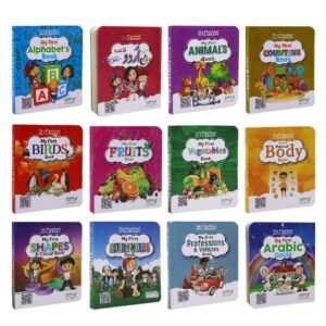 My First Learning Library box set showing all 12 books for kids’ early education