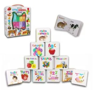 Educational 12 in 1 little learning library