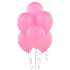 Balloons Plain Party Balloons Light Pink ( Single, 25, 50. 100 )