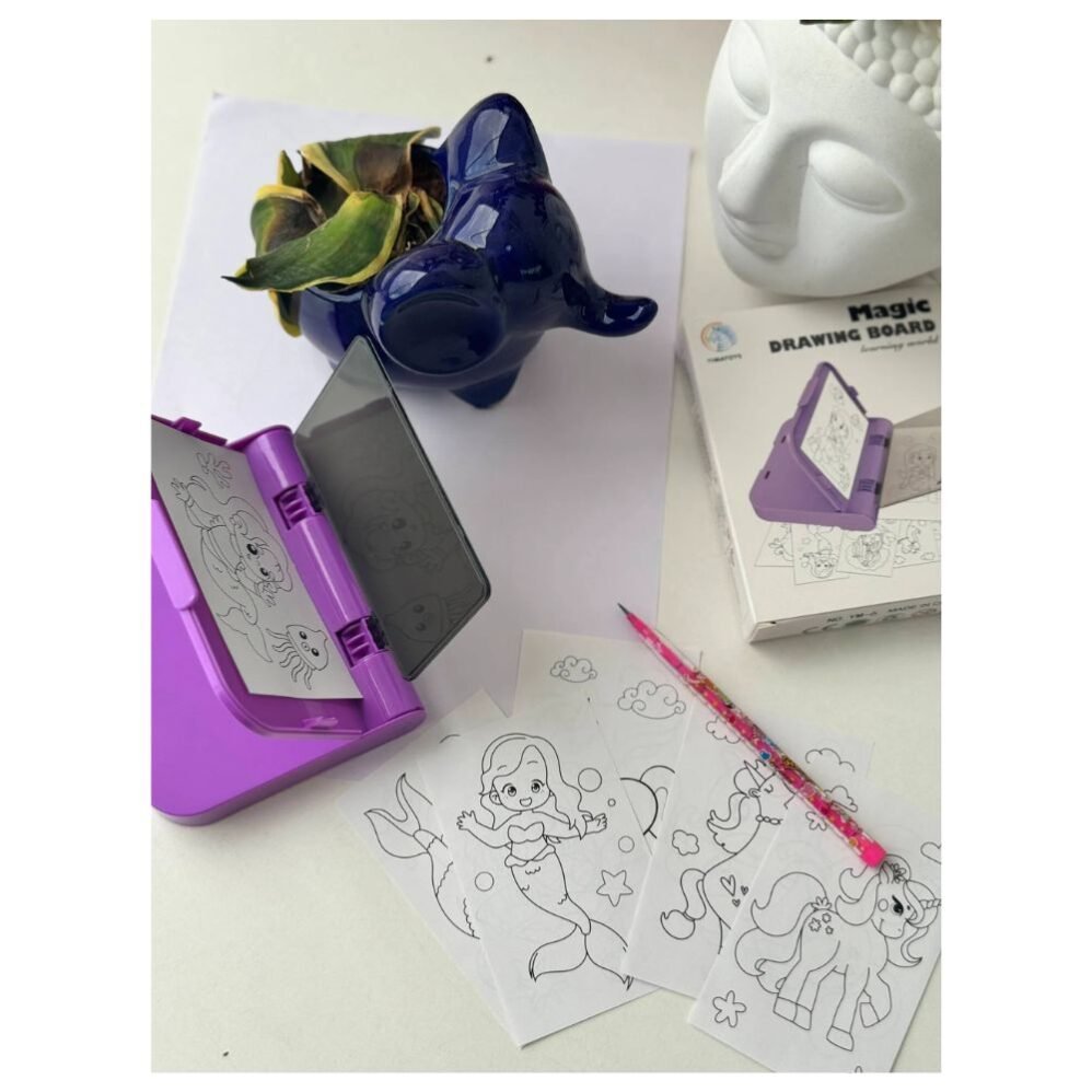 Magic Drawing Board for Kids – Reusable Fun