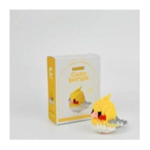 Kawaii 3D Parrot Building Blocks Toy Set