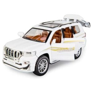 Toyota Prado Diecast Toy Car with Light & Sound