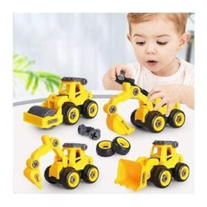 DIY Construction Car STEM Toy Set for Kids