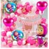 Masha and the Bear Birthday Decoration Set