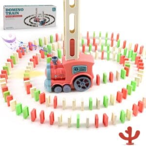 Automatic Domino Train Set for Kids (200PCS)
