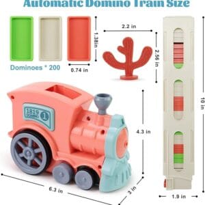 Automatic Domino Train Set for Kids (200PCS)