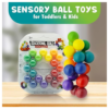 Rainbow Fidget Ball Toy for Kids 3–12