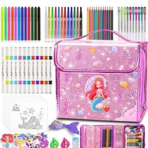 Mermaid Gifts Art Set for Girls 98PCS