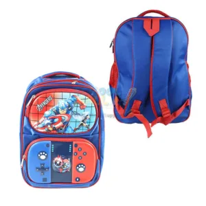 Marvel Avengers 17" Embossed School Bag for Kids