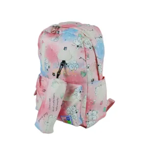 Funny Nick 18" School Bag with Matching Pouch