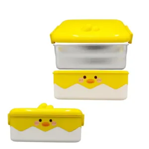 Cute Cartoon Duck 900ml Lunch Box for Kids & Office