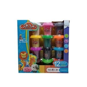 Color Dough 12 Color Sticks Creative Modeling Set